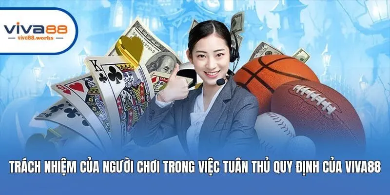 Trách nhiệm của người chơi trong việc tuân thủ quy định của Viva88